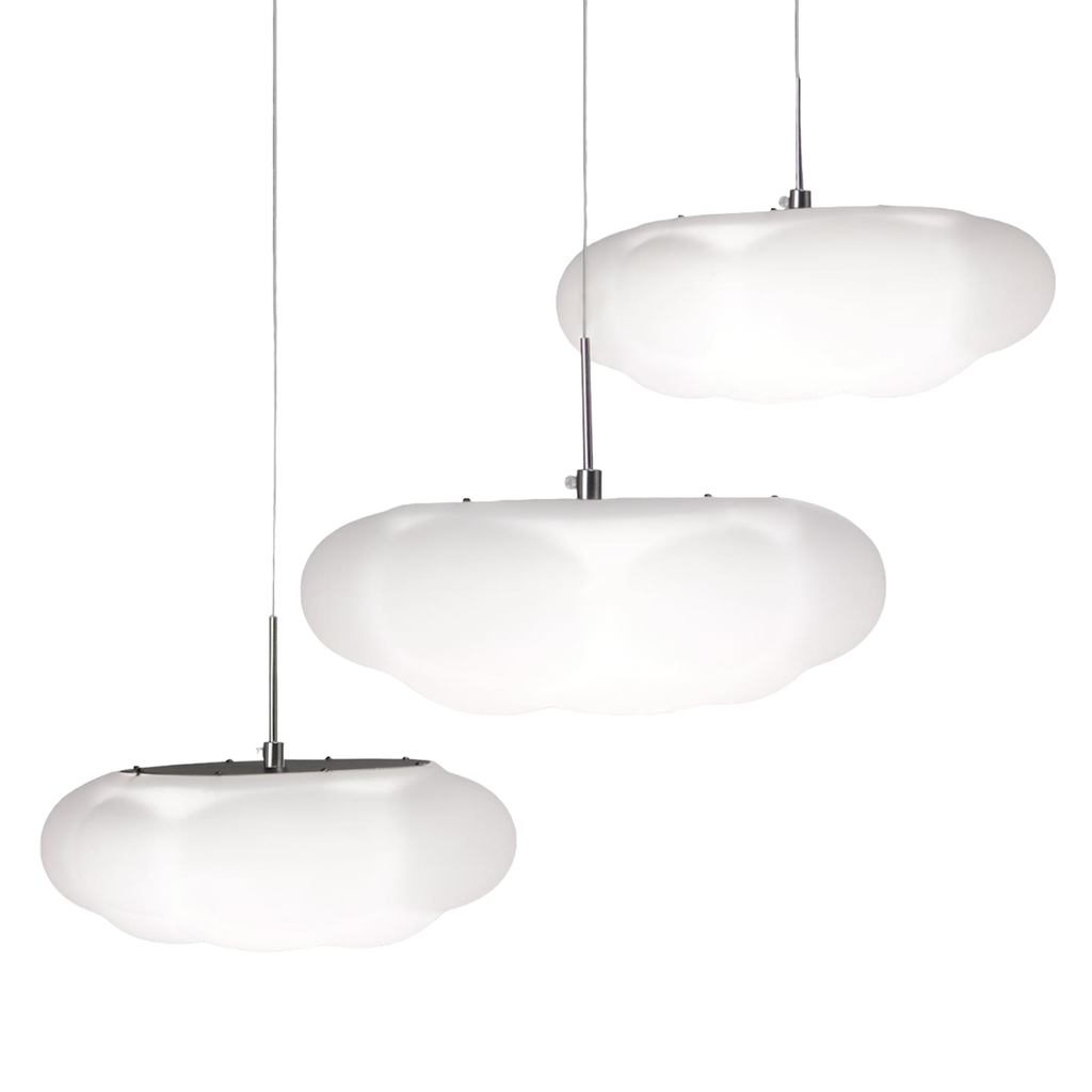 چراغ آویز ابری سه تایی 36 وات بزرگ ستاره شمال مدل TS40