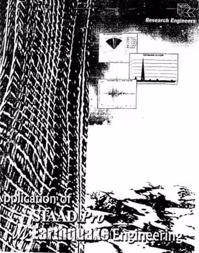 󾕇 دانلود کتاب Application of Staad Pro Earthquake Engineering, 2004 - دانلود کتاب های دانشگاهی