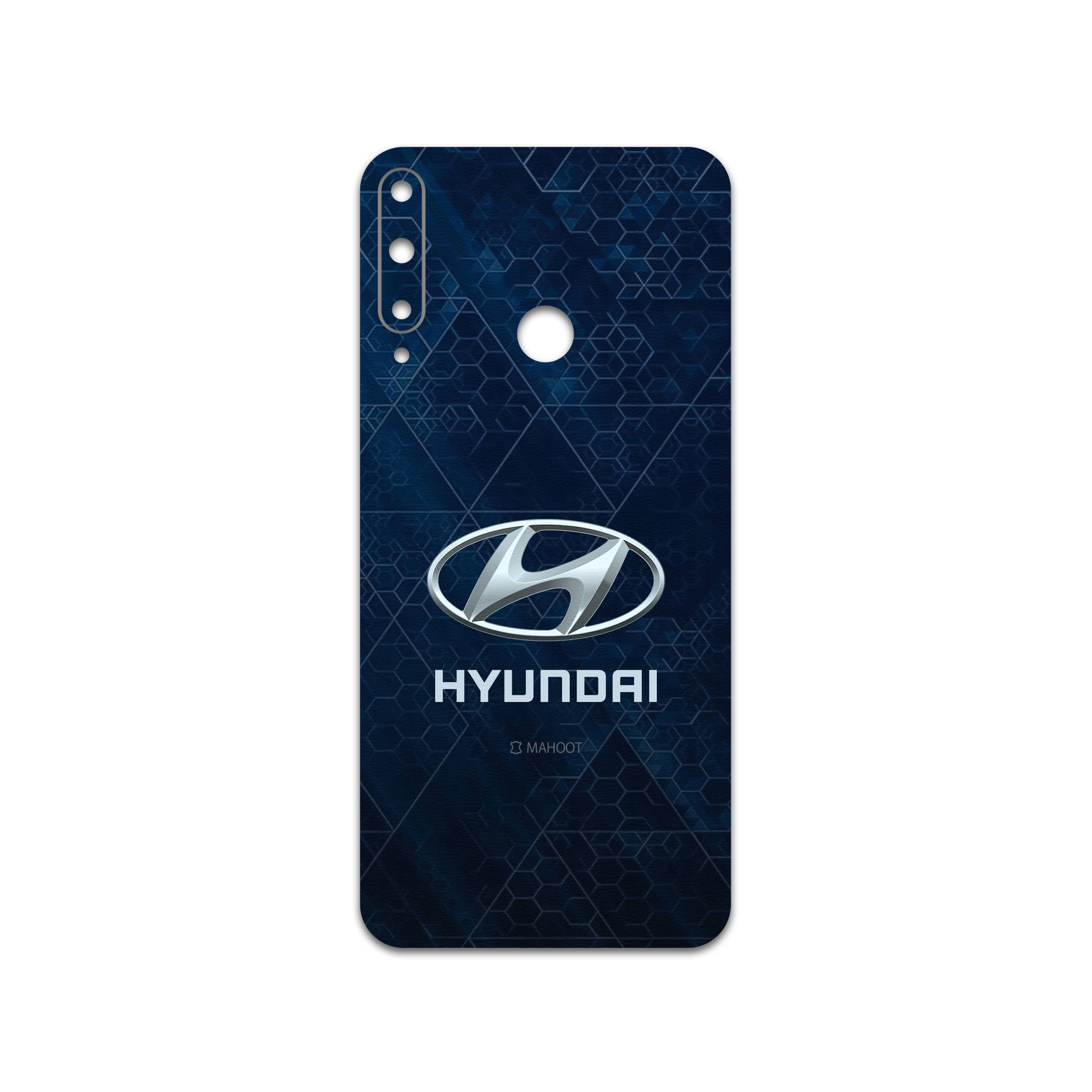 برچسب پوششی ماهوت مدل Hyundai مناسب برای گوشی موبایل هوآوی Y7p