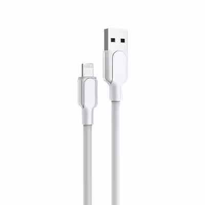 کابل تبدیل USB به لایتنینگ پاواریال مدل DC-126 طول 1 متر