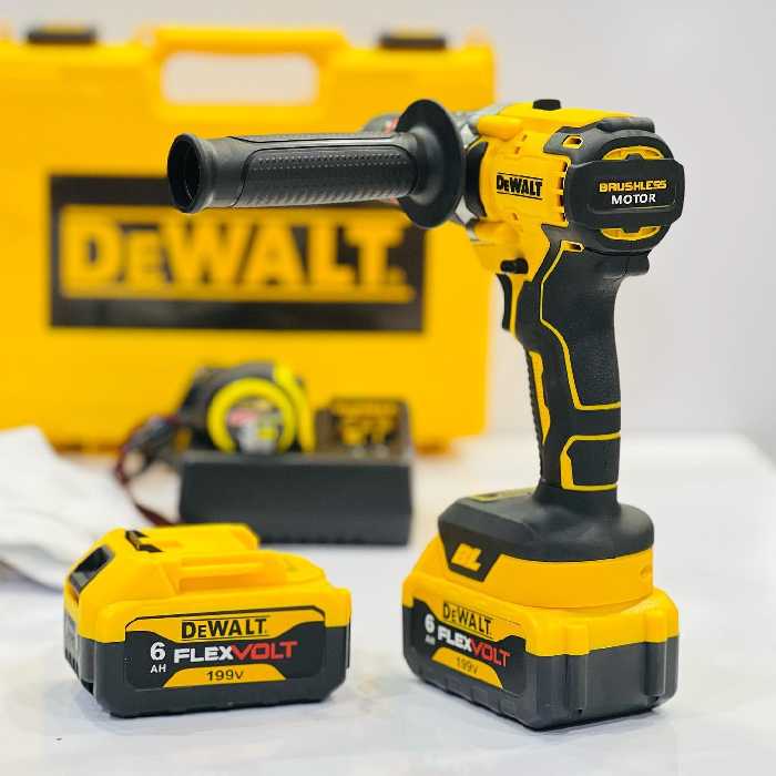 دریل شارژی دیوالت
مدلudd101
موتور براشلس
2800دور
1300بار چکش
گیر بکس فلزی