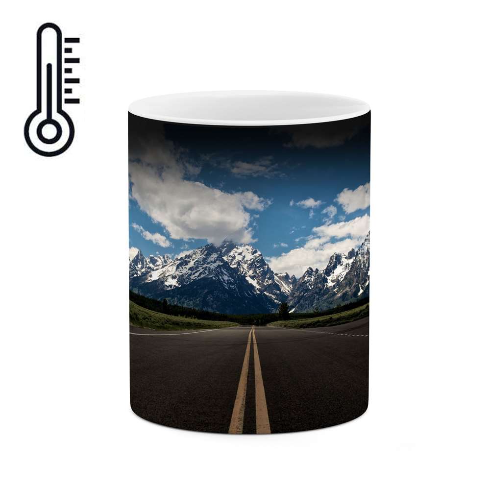 ماگ حرارتی طرح منظره طبیعت  مدل mgph11862