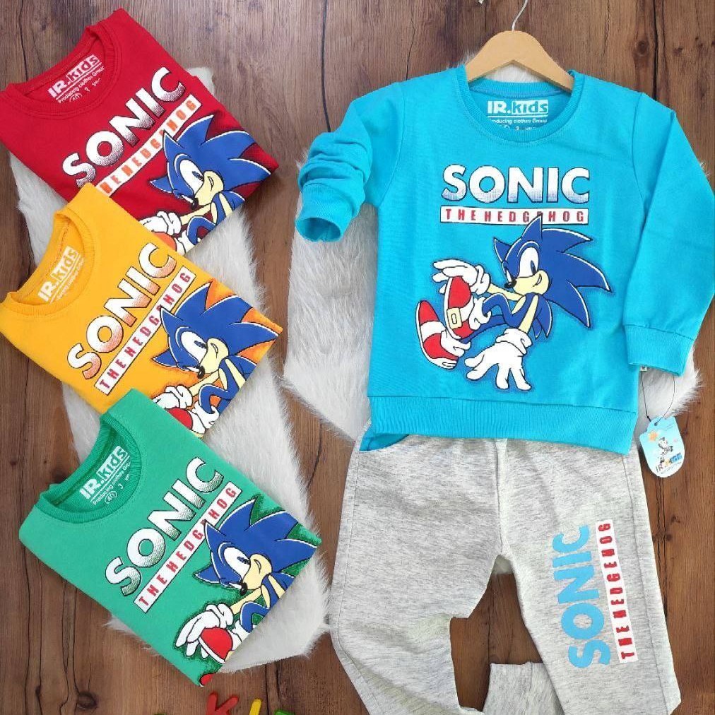 ست بلوز و شلوار پسرانه سونیک