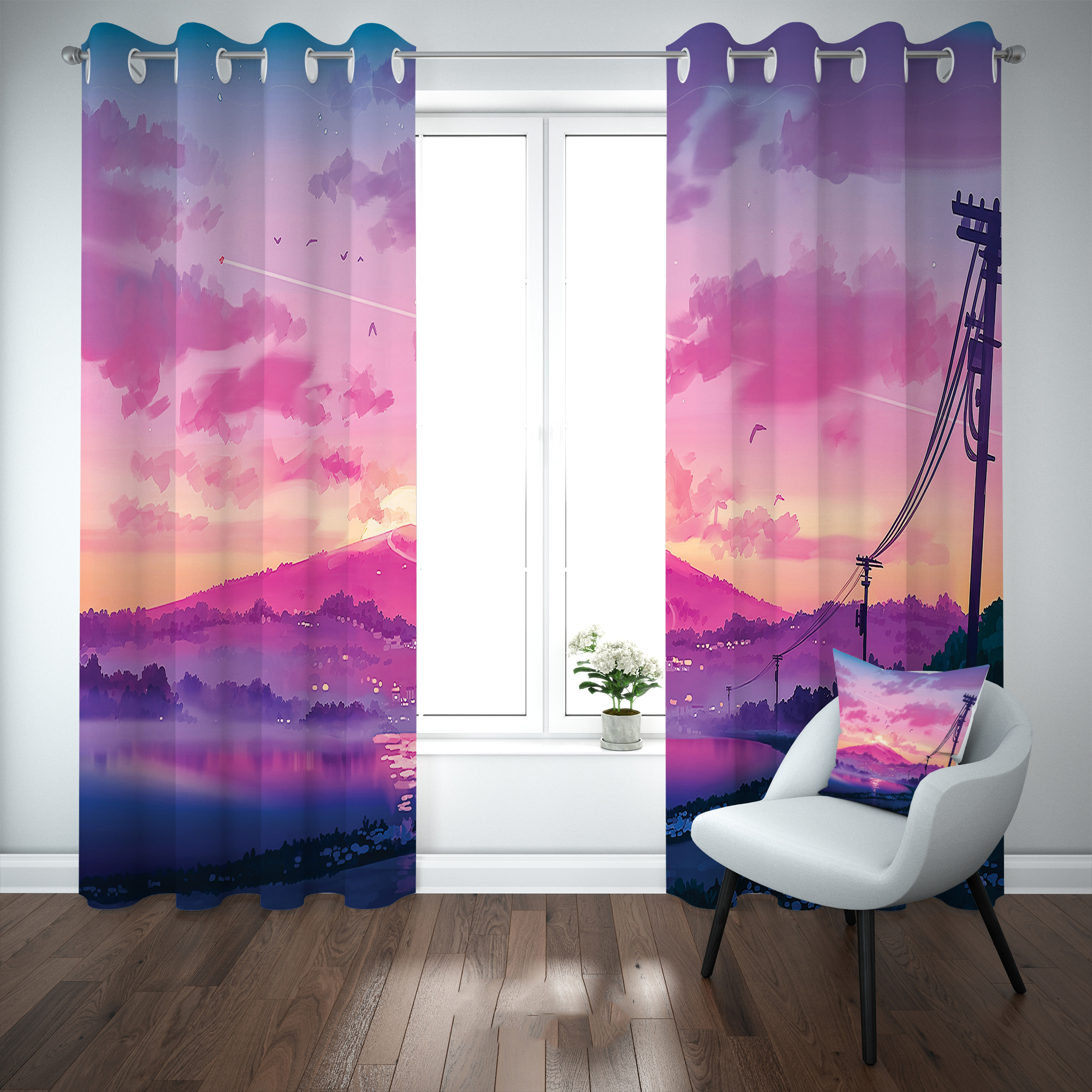 پرده مدل b2531 سایز 140×280 سانتی متر