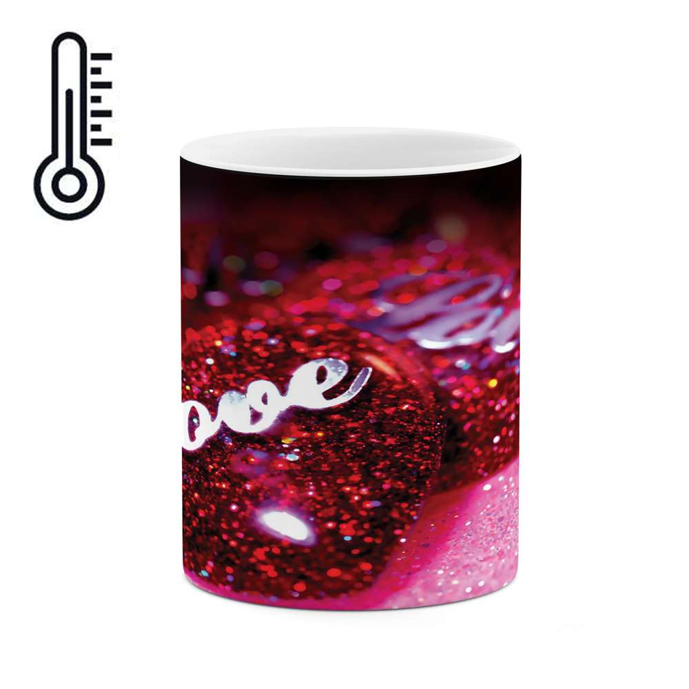 ماگ حرارتی طرح عاشقانه مدل mgh03309