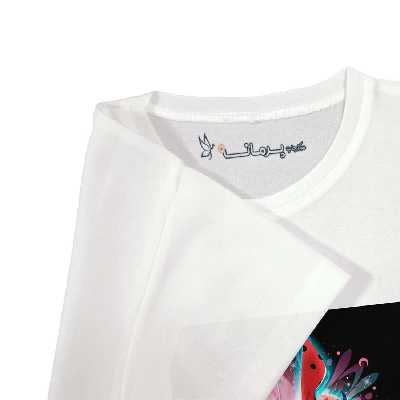 تی شرت بچگانه پرمانه طرح دختر کفشدوزکی کد pmt.5239