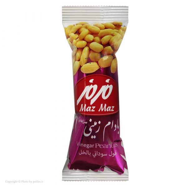 بادام زمینی سرکه ای مزمز 35 گرم