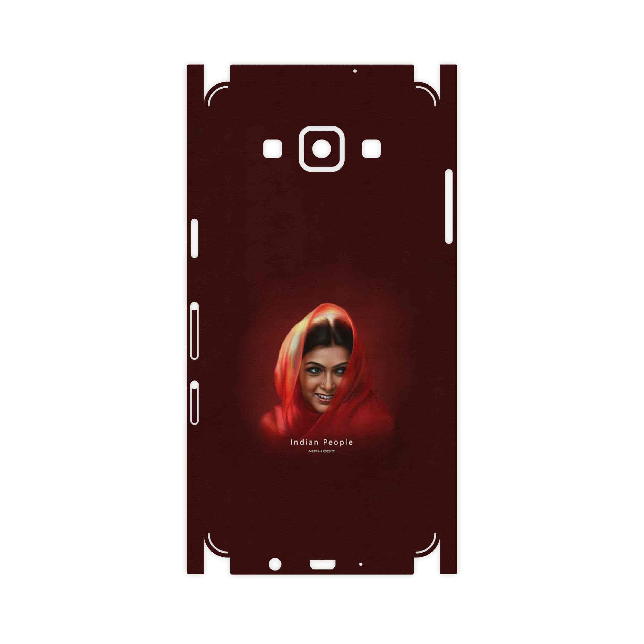 برچسب پوششی ماهوت مدل Portrait of an Indian Woman-FullSkin مناسب برای گوشی موبایل سامسونگ Galaxy A5 2015