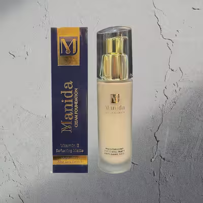 کرم پودر مانیدا مدل ANTI SHINE شماره 102 حجم 35 میلی لیتر
