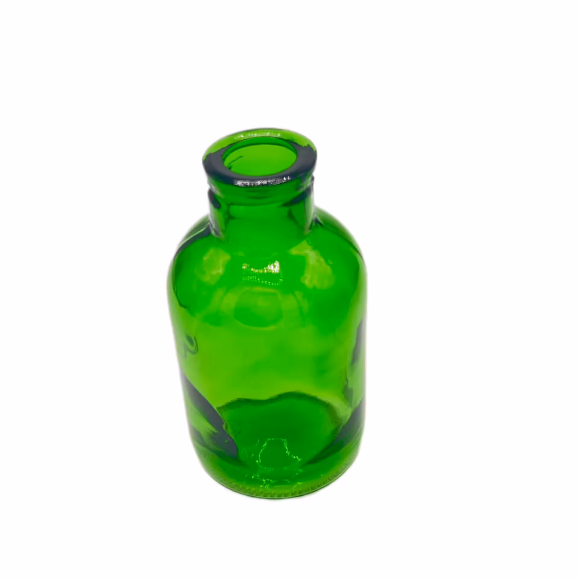 گلدان دکوری مدل شیشه رنگی
