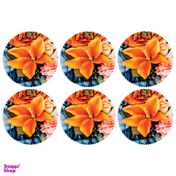 زیر لیوانی مدل C2-42804 بسته 6 عددی