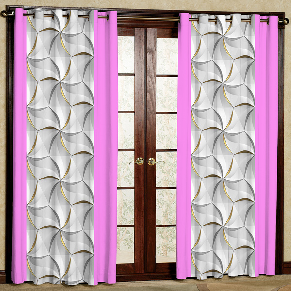 پرده مدل مخمل پانچی کد7674 سایز 280x140 سانتی متر