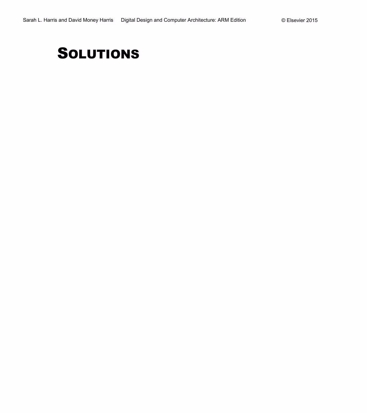خرید و دانلود نسخه کامل کتاب Digital Design and Computer Architecture ARM Edition solution manual | الی فایل | مرجع خرید و فروش فایل