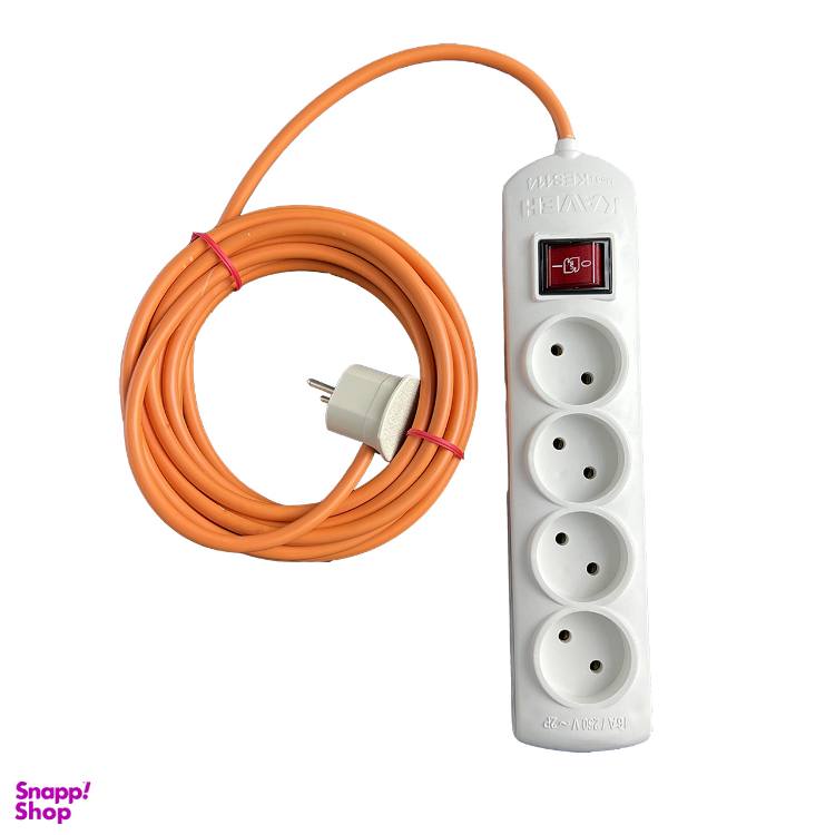 چهارراهی برق کاوه مدل 16A طول 3 متر