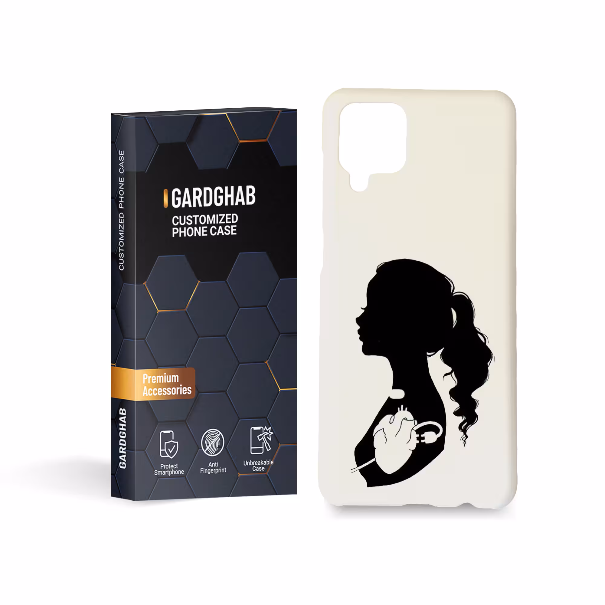 کاور گارد قاب مدل دخترانه مناسب برای گوشی موبایل سامسونگ Galaxy a12