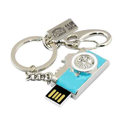 فلش مموری پرلیت یو اس بی طرح دوربین عکاسی مدل UJ-043 ظرفیت 64 گیگابایت