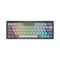 کیبورد بی سیم گیمینگ فنتک مدل ATOM PRO63 MK912 سوییچ آبی