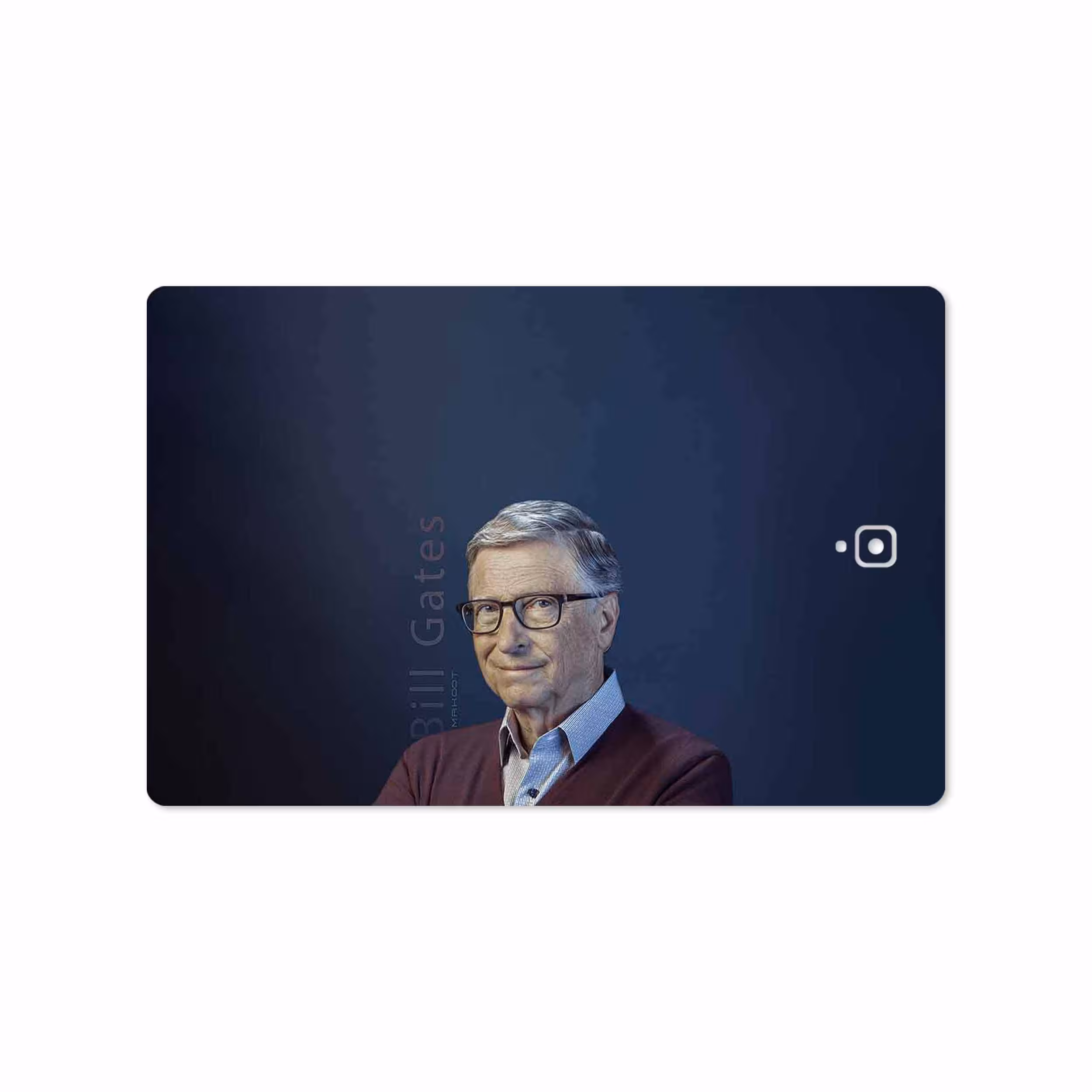 برچسب پوششی ماهوت مدل Bill Gates مناسب برای تبلت سامسونگ Galaxy Tab S3 9.7 2017 T825