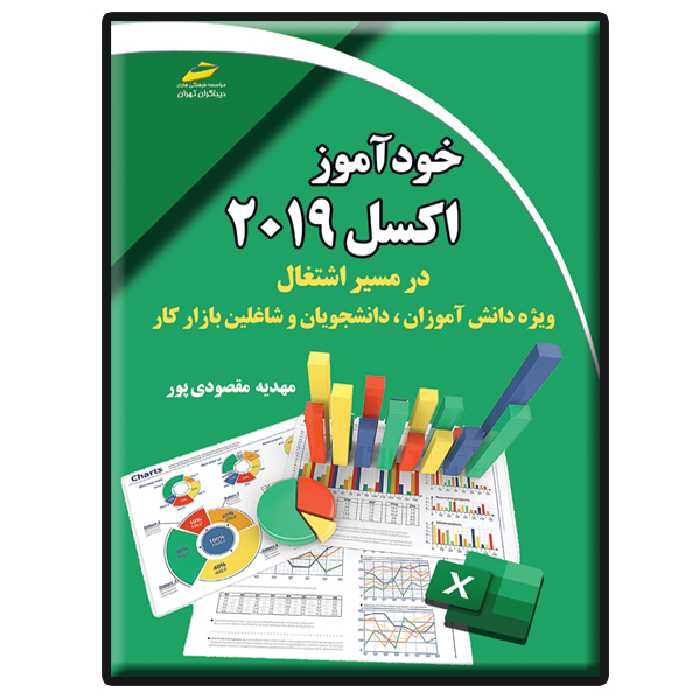 کتاب خودآموز اکسل 2019 در مسیر اشتغال اثر مهدیه مقصودی‌پور انتشارات دیباگران تهران