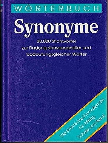 WORTERBUCH DER SYNONYME فرهنگ نامه مترادف