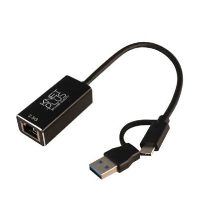 مبدل Type C به LAN کی نت پلاس KP-LA25