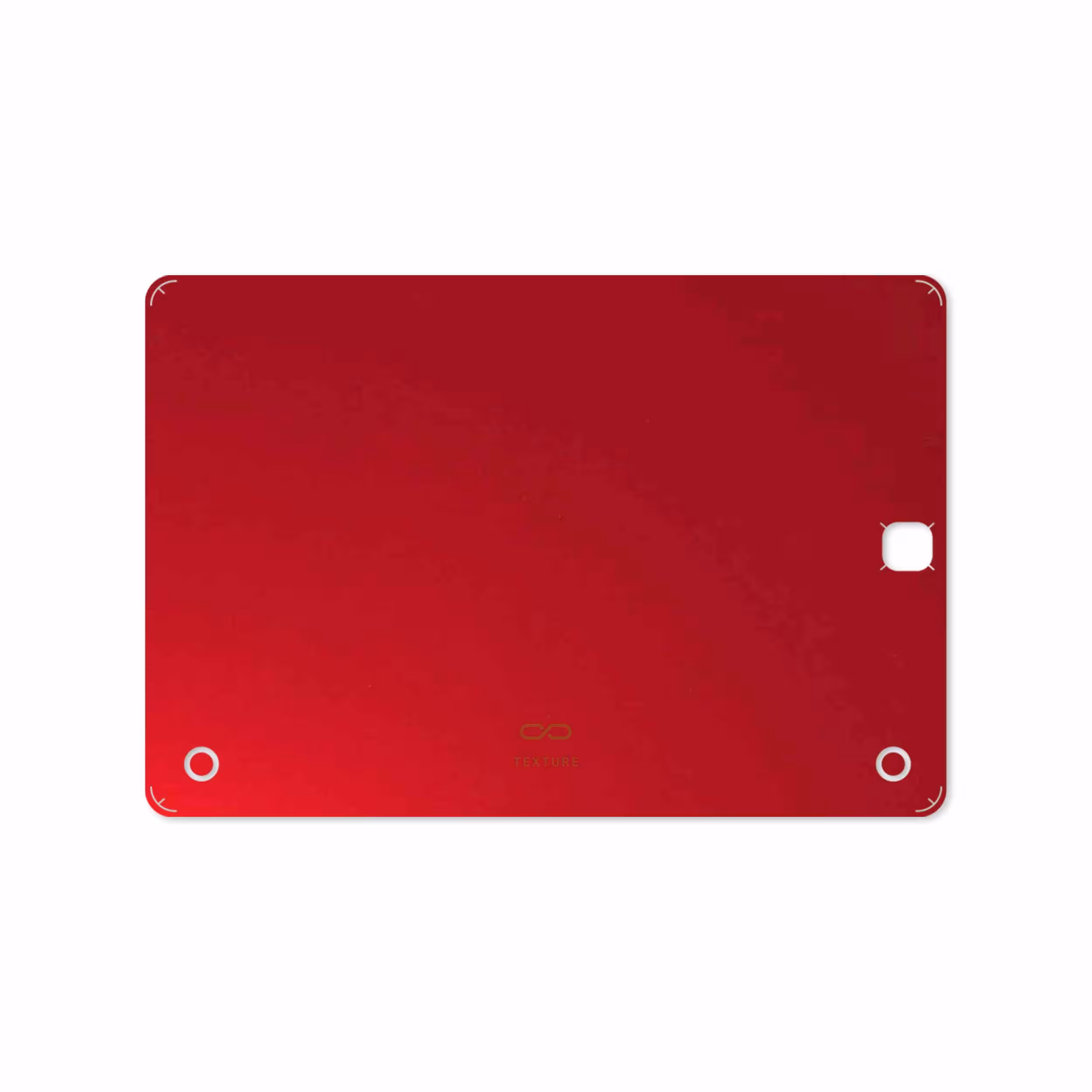 برچسب پوششی ماهوت مدل Matte-Warm-Red مناسب برای تبلت سامسونگ Galaxy Tab A 9.7 2015 T550