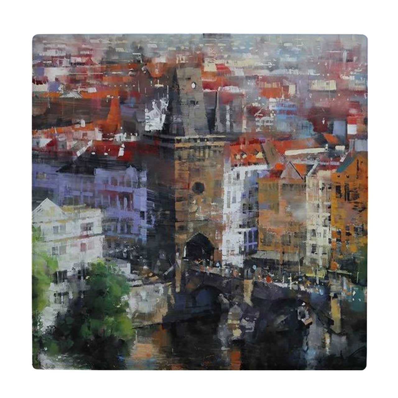 زیر لیوانی طرح نقاشی شهر کد    3414923_1030