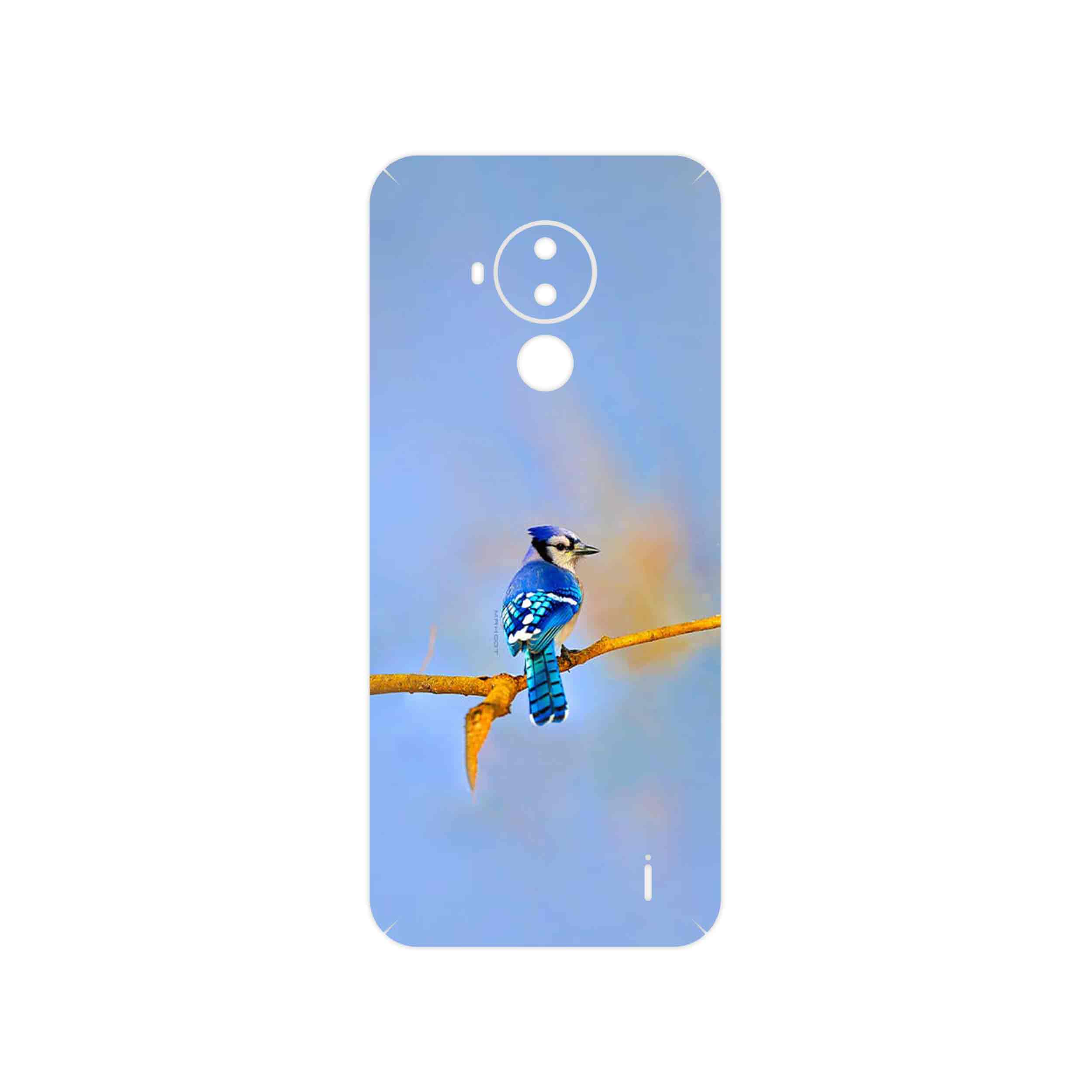 برچسب پوششی ماهوت مدل Cyanocitta cristata مناسب برای گوشی موبایل نوکیا C30