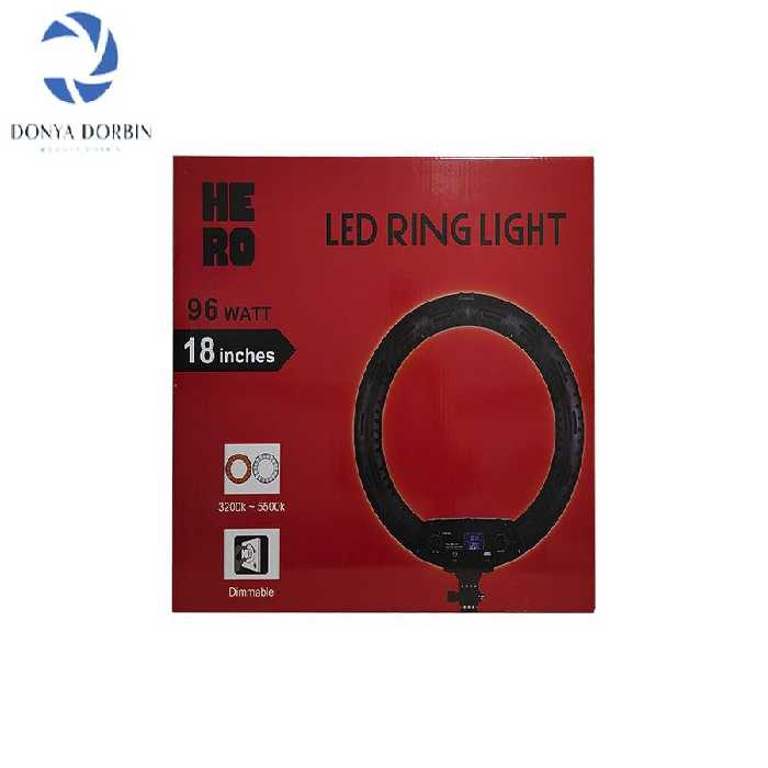 رينگ لايت هيرو Hero Ring Light 416 II   سه پايه