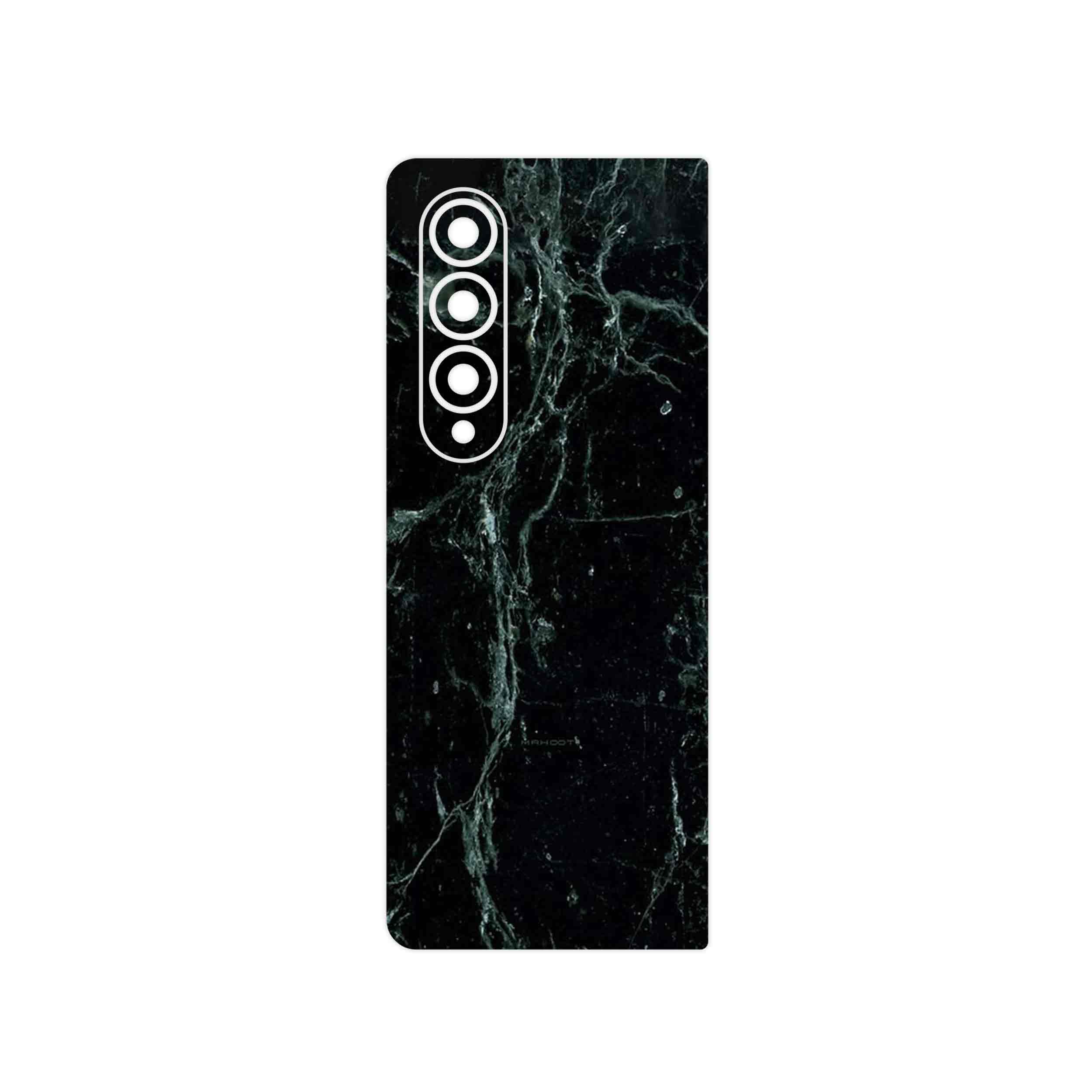 برچسب پوششی ماهوت مدل Graphite_Green_Marble مناسب برای گوشی موبایل سامسونگ Galaxy Z Fold4