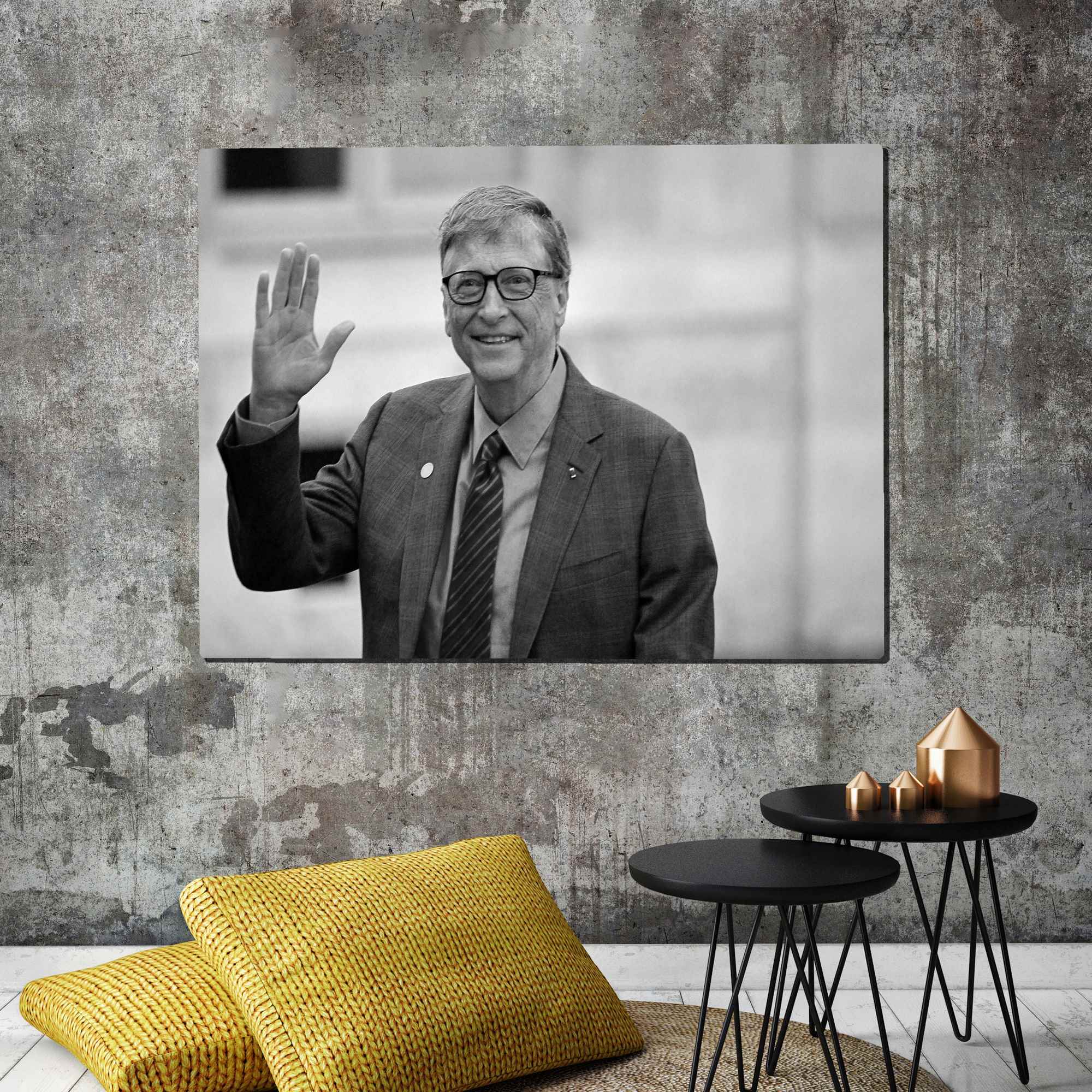 تابلو شاسی بکلیت طرح بیل گیتس مدل SH-s1891