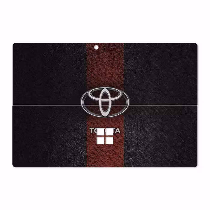 برچسب پوششی ماهوت مدل TOYOTA-Logo مناسب برای تبلت مایکروسافت Surface Pro 4 2015