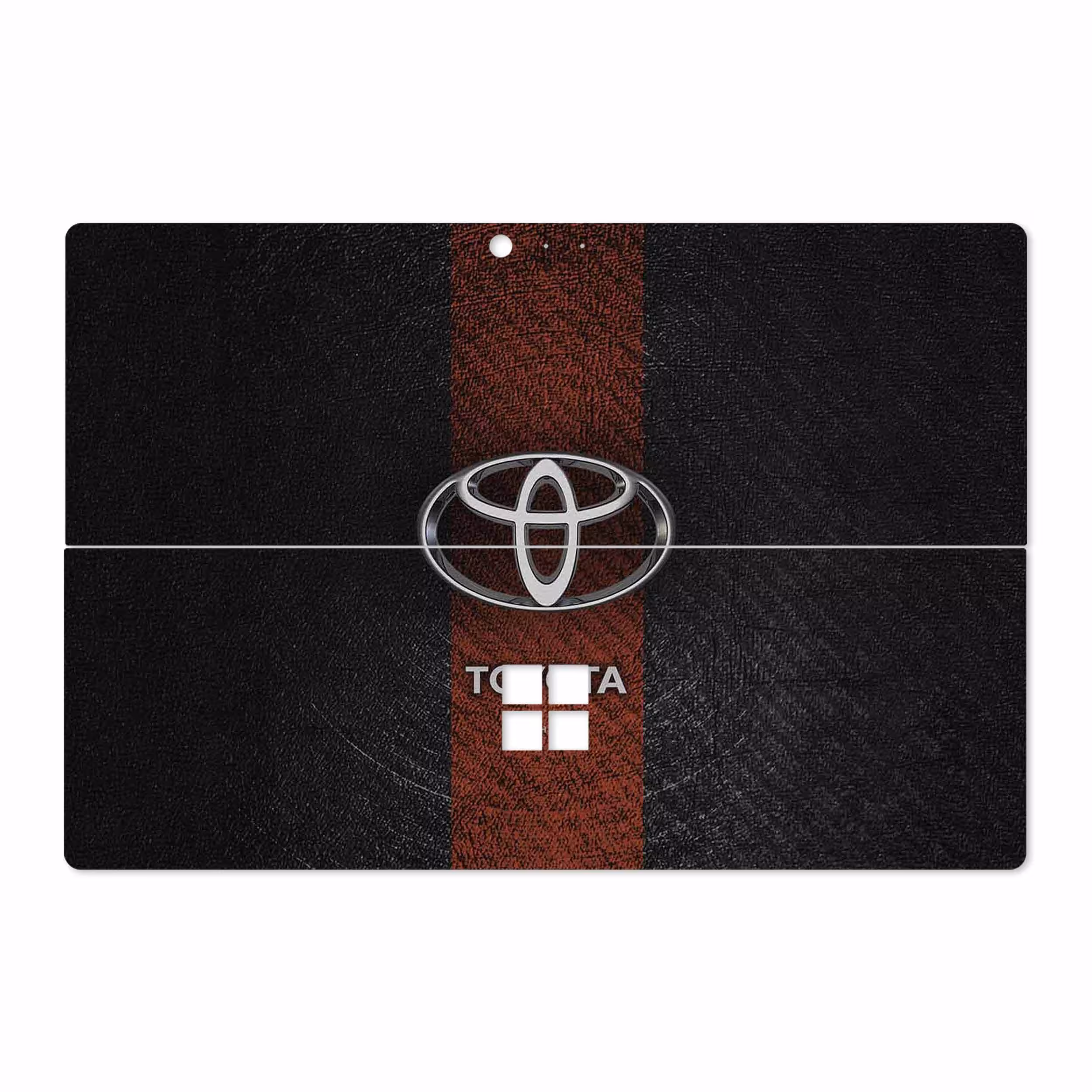 برچسب پوششی ماهوت مدل TOYOTA-Logo مناسب برای تبلت مایکروسافت Surface Pro 4 2015