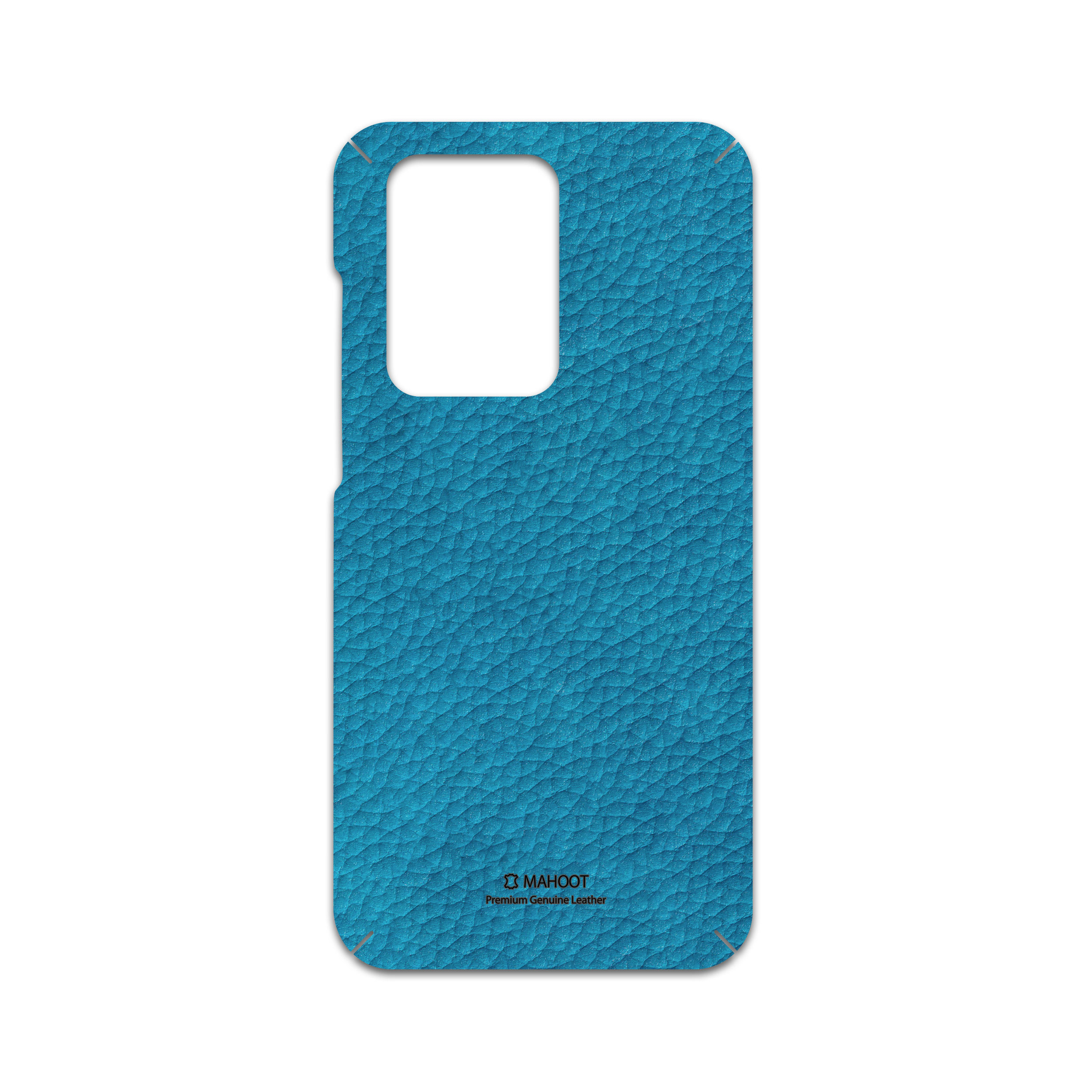 برچسب پوششی ماهوت مدل Blue-Leather مناسب برای گوشی موبایل سامسونگ Galaxy S20 Ultra