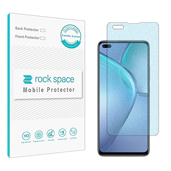 گلس اینفینیکس Zero 8 مدل نانو هیدروژل مات آنتی بلو برند راک اسپیس کد S