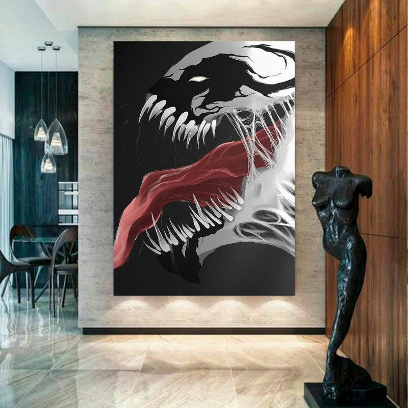 تابلو شاسی طرح دارک سولز مدل SDB8096 | دنیای قاب