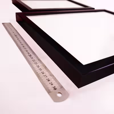 تابلو بوف گالری مدل برگ کد BG0015 مجموعه 3 عددی