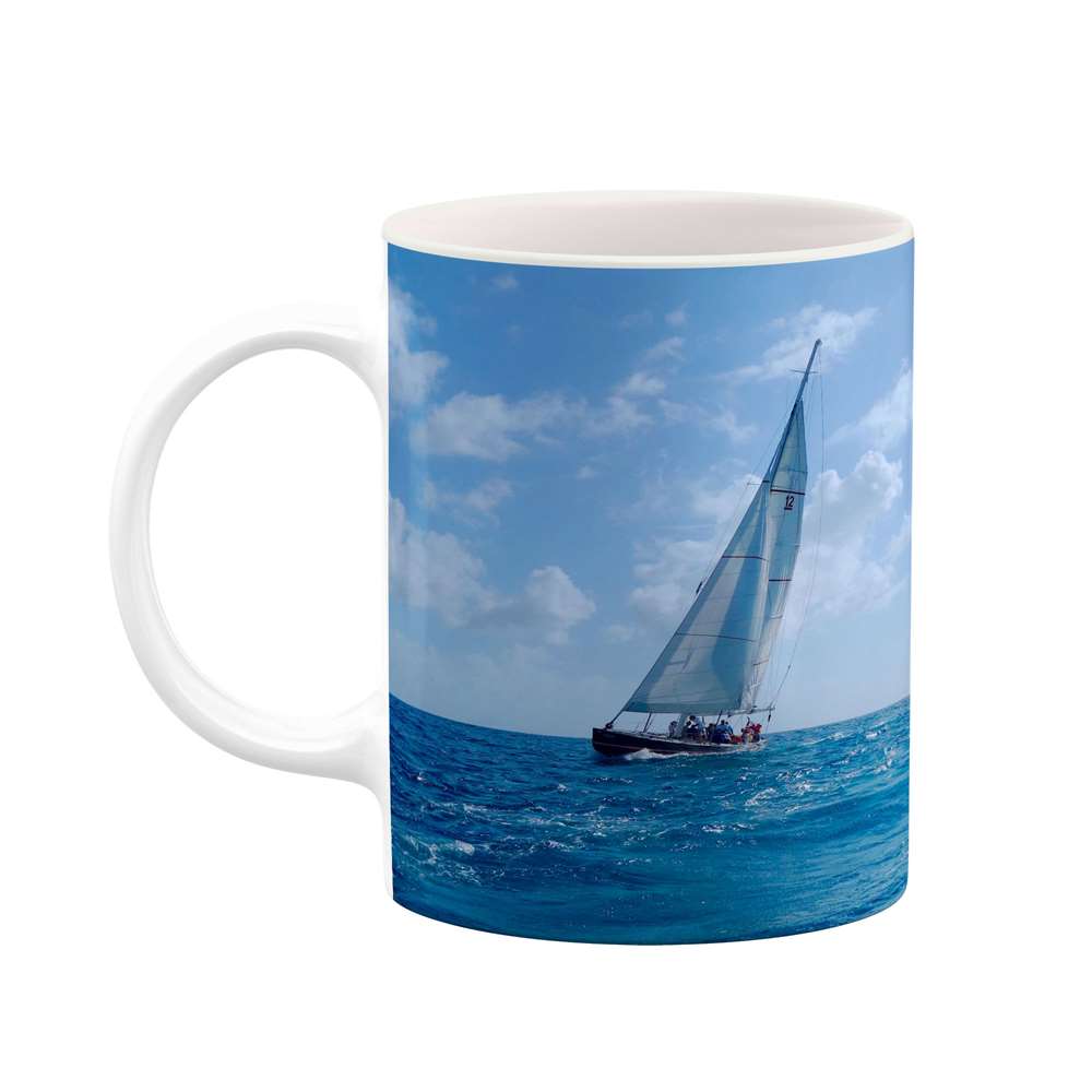 ماگ کاکتی طرح قایق مدل mgs16073