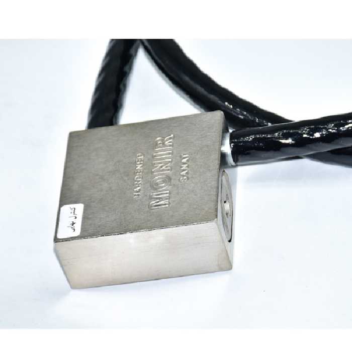 قفل کابلی منیر صنعت مدل 1500