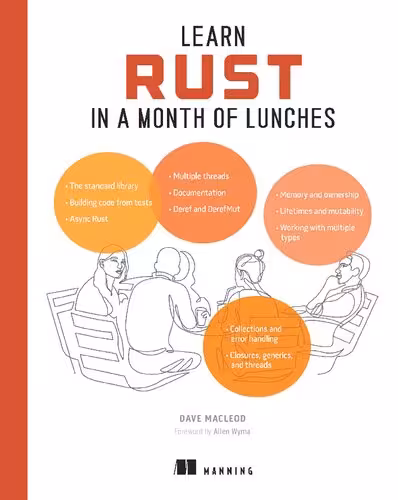 خرید و دانلود نسخه کامل کتاب Learn Rust in a Month of Lunches (Final Release)