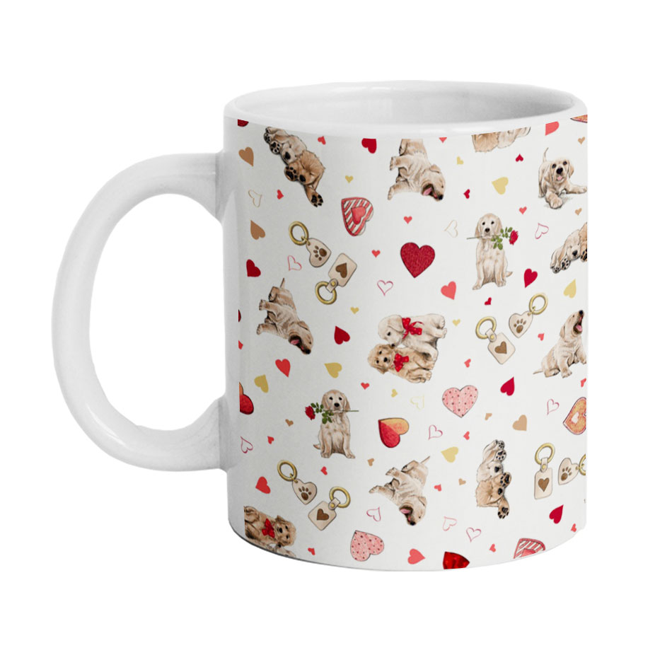 ماگ دارلی طرح سگ فانتزی مدل M834