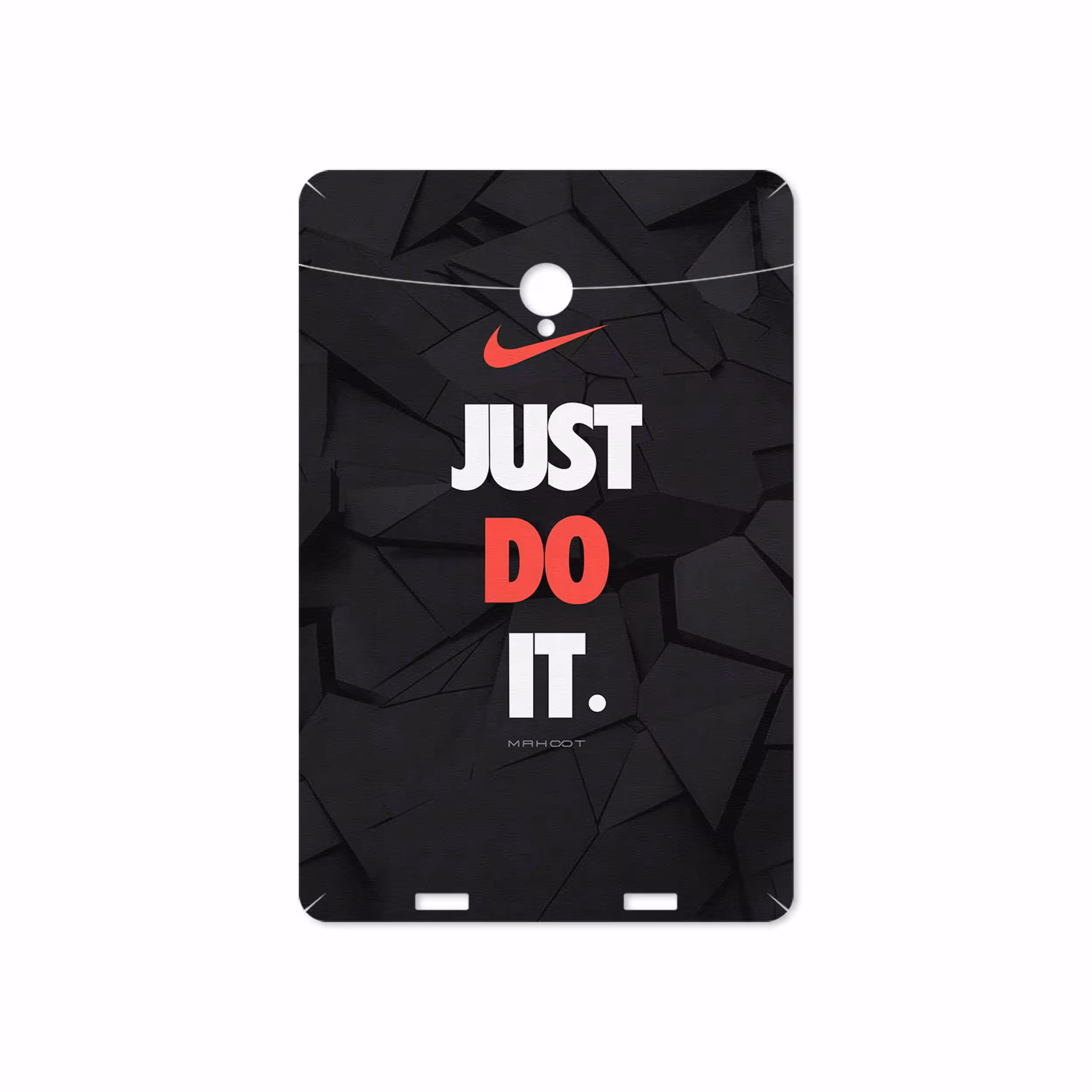 برچسب پوششی ماهوت مدل NIKE-Logo مناسب برای تبلت وریکو Unipad