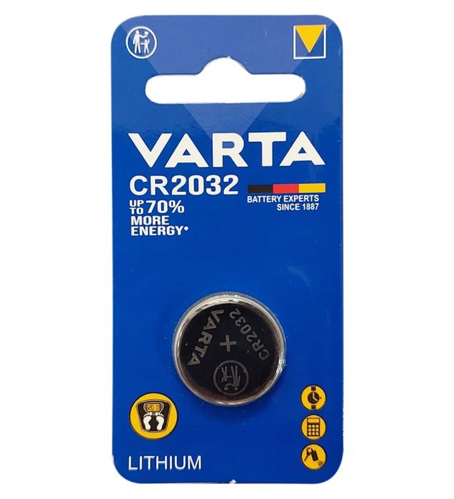 باتری سکه ای وارتا مدل CR 2032