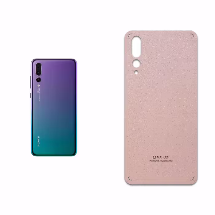 برچسب پوششی ماهوت مدل Rose Gold Leather مناسب برای گوشی موبایل هوآوی P20 Pro