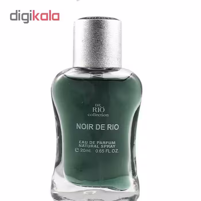 عطر جیبی مردانه ریو کالکشن مدل Noir De Rio حجم 20 میلی لیتر