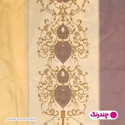 ملحفه آدنو مدل درباری کد IR101 یک نفره سایز 90x200 سانتی متر