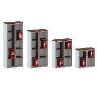 کتابخانه FLC01-195*80*35-A ساجیران