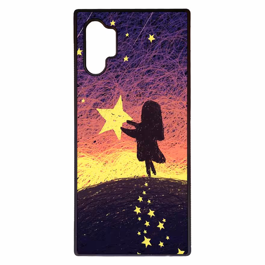 کاور طرح دختر کد 1146 مناسب برای گوشی موبایل سامسونگ galaxy note 10 plus