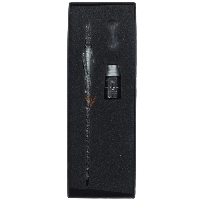 ست قلم کالیگرافی شیشه ای الیزا