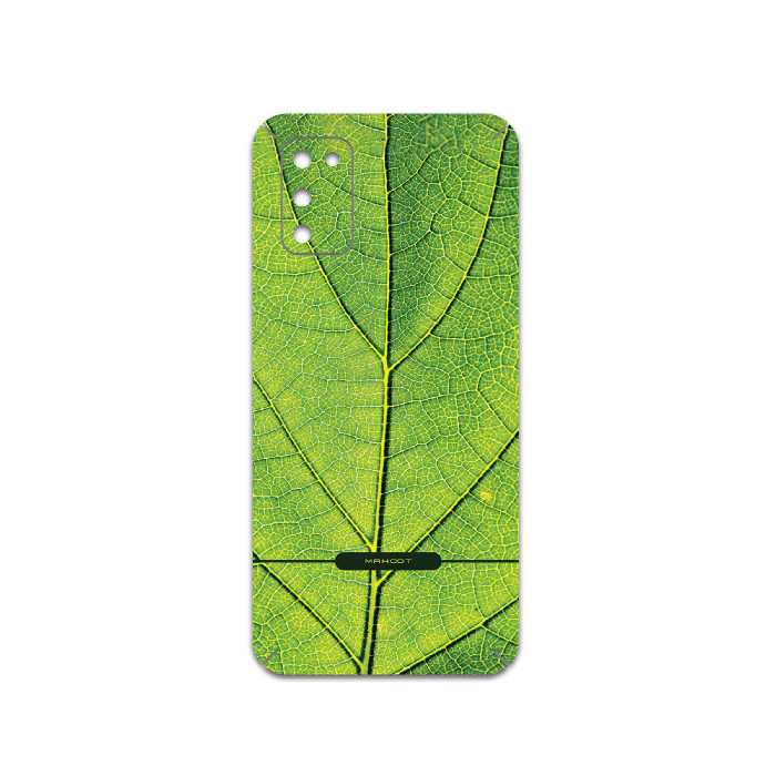 برچسب پوششی ماهوت مدل Leaf-Texture مناسب برای گوشی موبایل سامسونگ Galaxy M02s